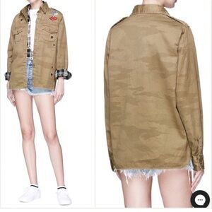 Current/Elliott The Perfect PatchworK shirt